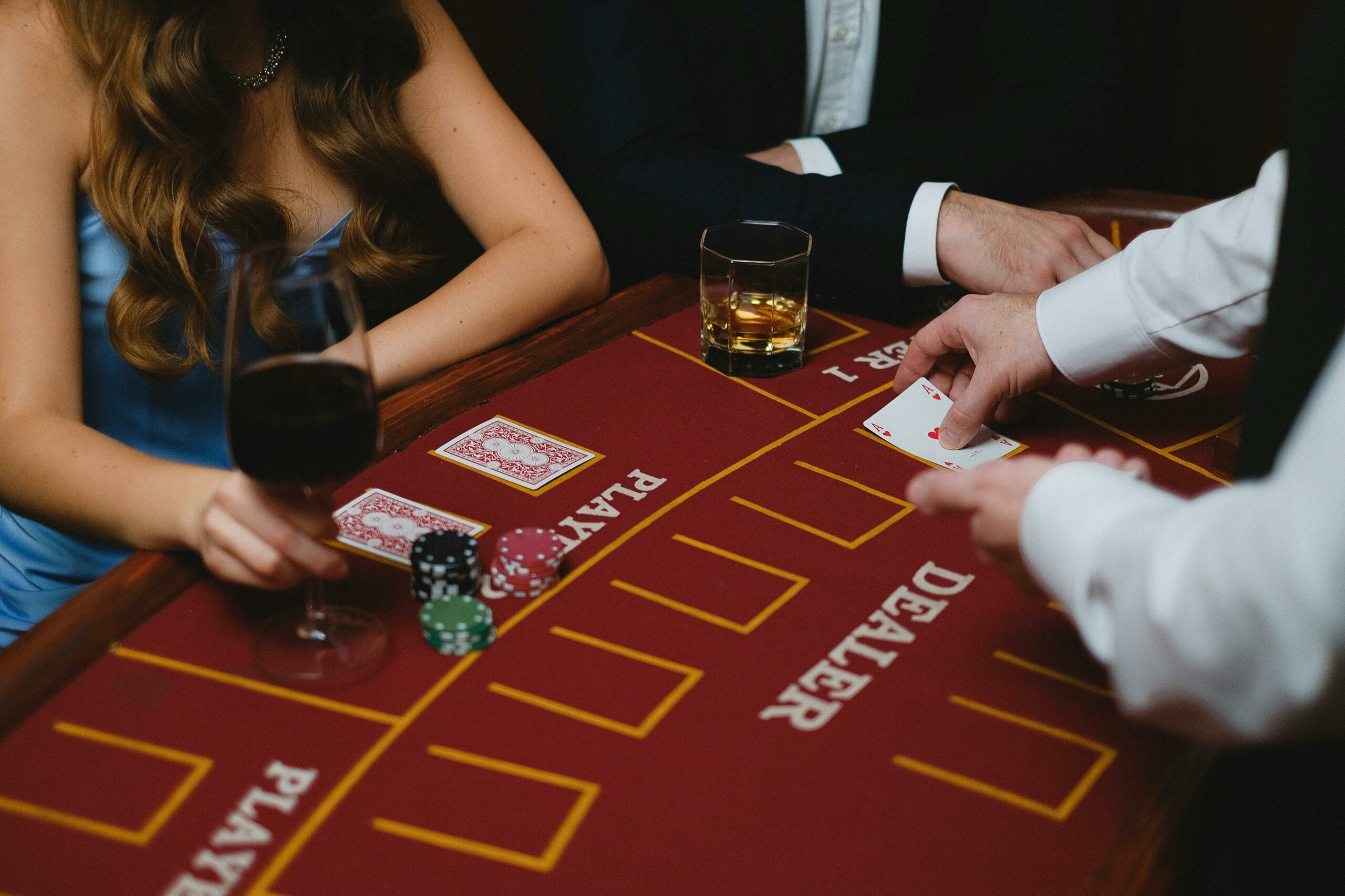 Gamble In Casino With An Escort